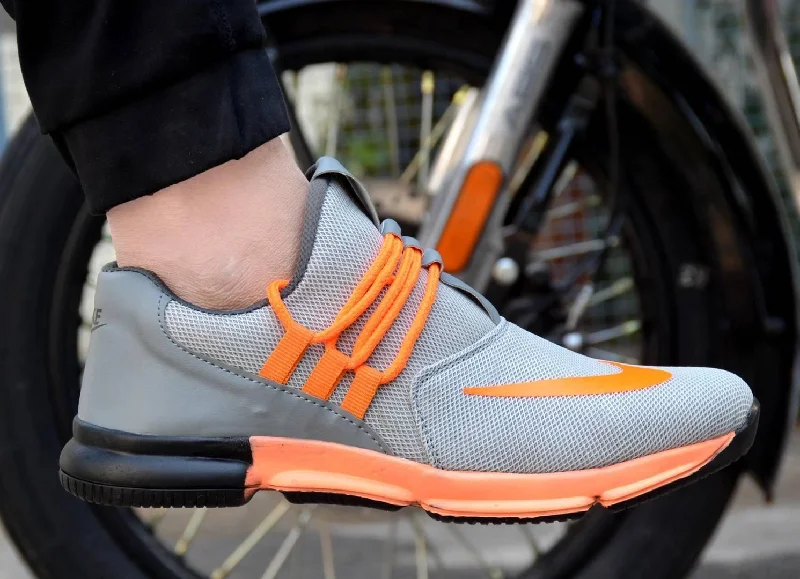 women's western boots for concerts Stylish Grey Men's Mesh Sports Shoes