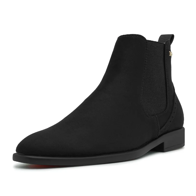 Women's shiny vinyl Chelsea boots for a futuristic look The Victorian S TAYNO Suede Chelsea Boot Women's shiny vinyl Chelsea boots for a futuristic look The Victorian S TAYNO Suede Chelsea Boot