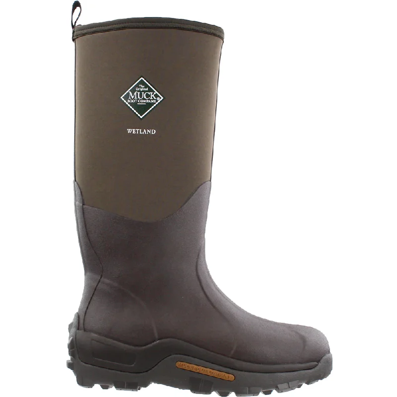 Women's lightweight tall boots for travel Wetland Pull on Boots